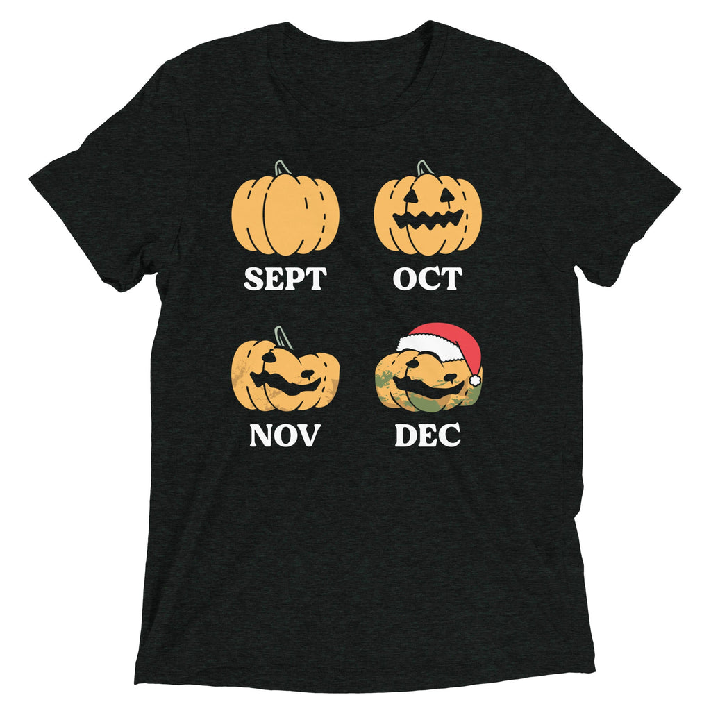 Pumpkin Months Men's Tri-Blend Tee product image 2
