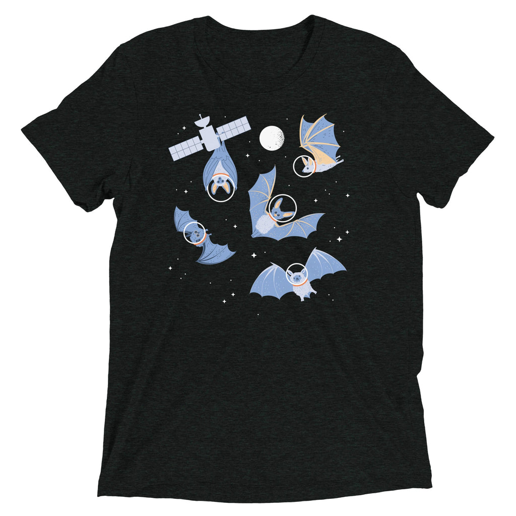 Bats In Space Men's Tri-Blend Tee product image 1