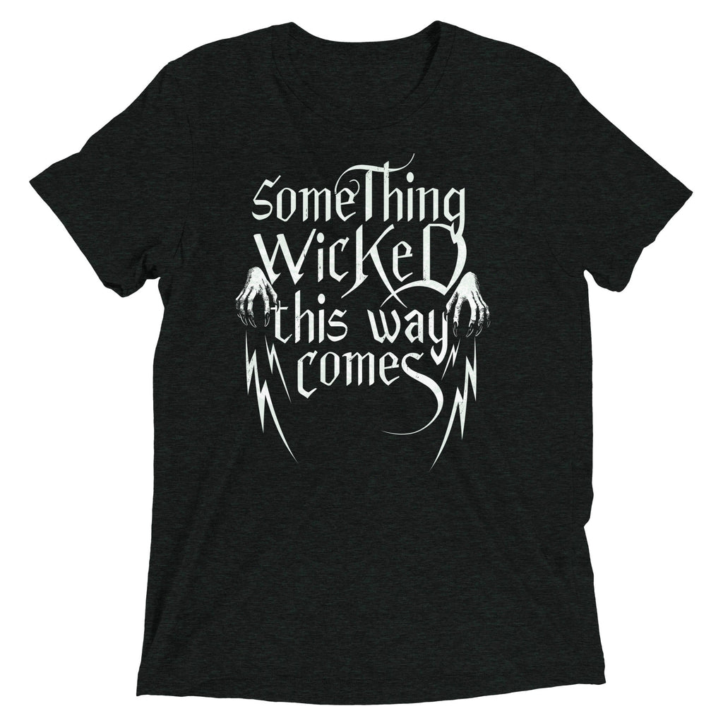 Something Wicked This Way Comes Men's Tri-Blend Tee product image 1