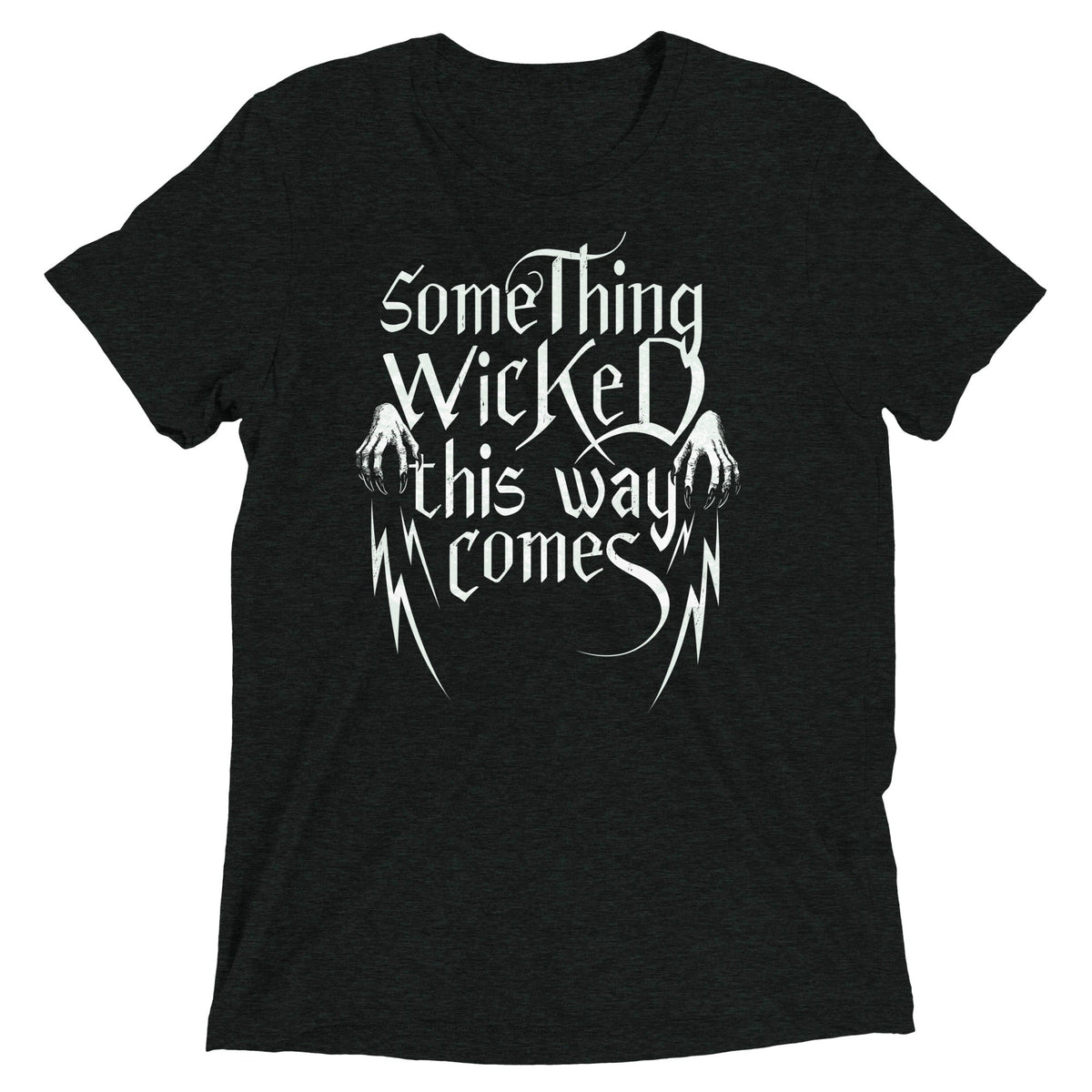 Something Wicked This Way Comes Men's Tri-Blend Tee product image 1