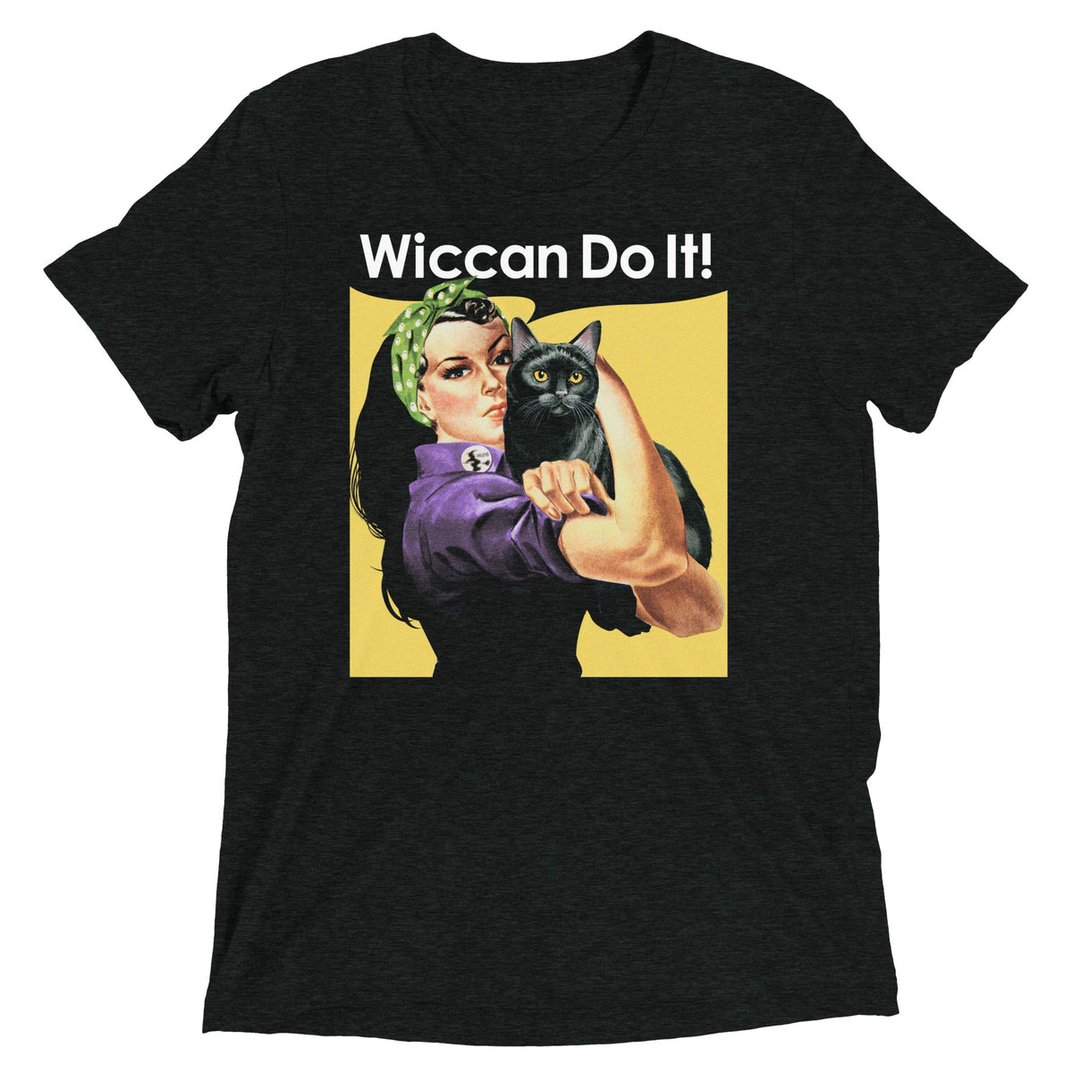 Wiccan Do It Men's Tri-Blend Tee product image 1