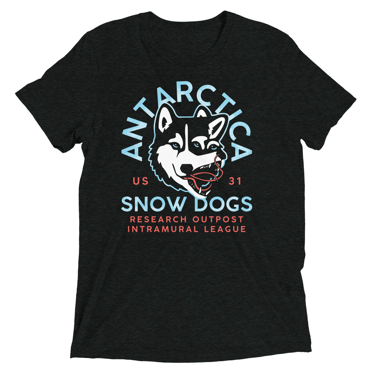 Antarctica Snow Dogs Men's Tri-Blend Tee product image 3