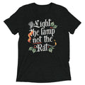 Light The Lamp Not Rat Men's Tri-Blend Tee product image 1