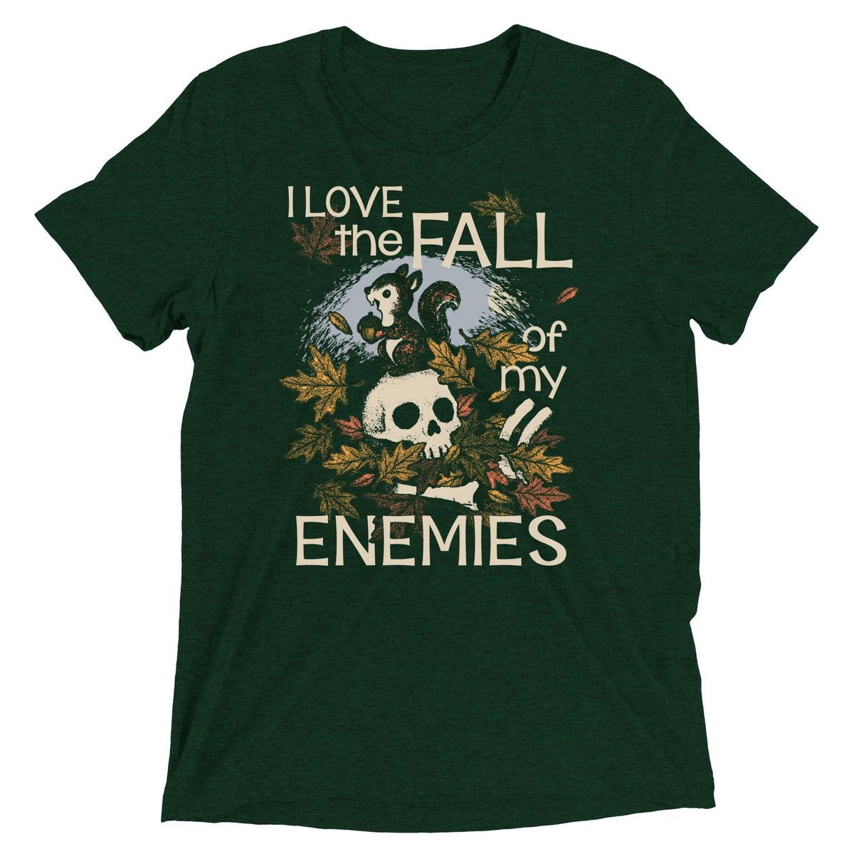 I Love The Fall Of My Enemies Men's Tri-Blend Tee product image 2