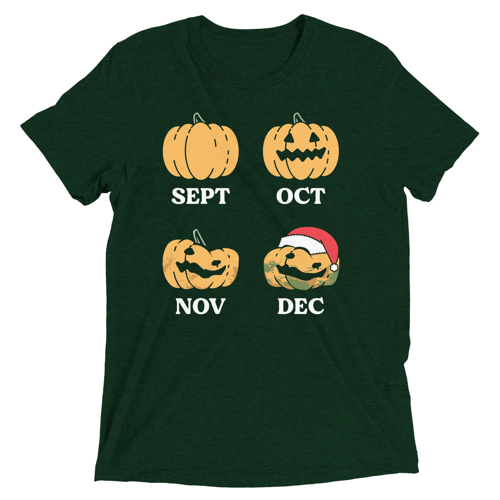 Pumpkin Months Men's Tri-Blend Tee product image 1