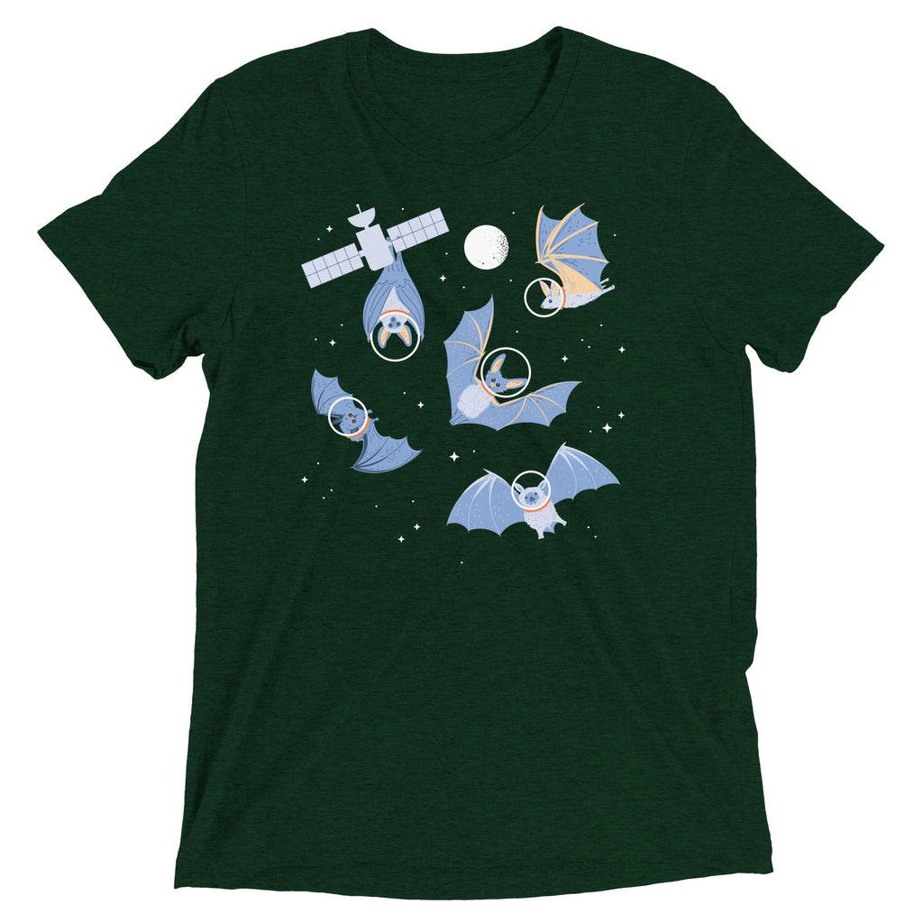 Bats In Space Men's Tri-Blend Tee product image 2