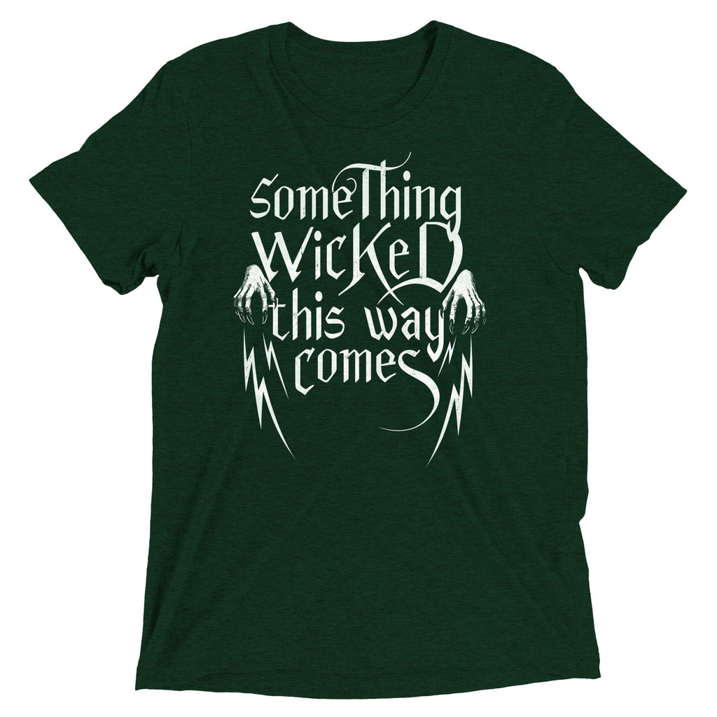Something Wicked This Way Comes Men's Tri-Blend Tee product image 2