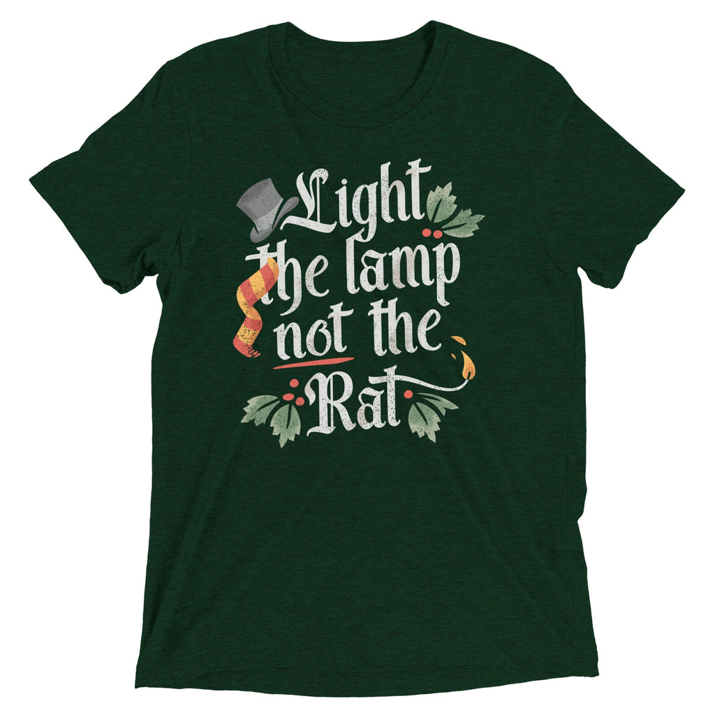 Light The Lamp Not Rat Men's Tri-Blend Tee product image 2