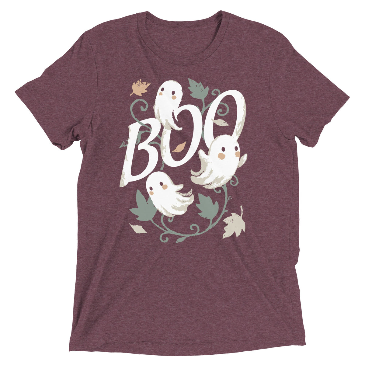 Boo Ghosts Men's Tri-Blend Tee product image 6