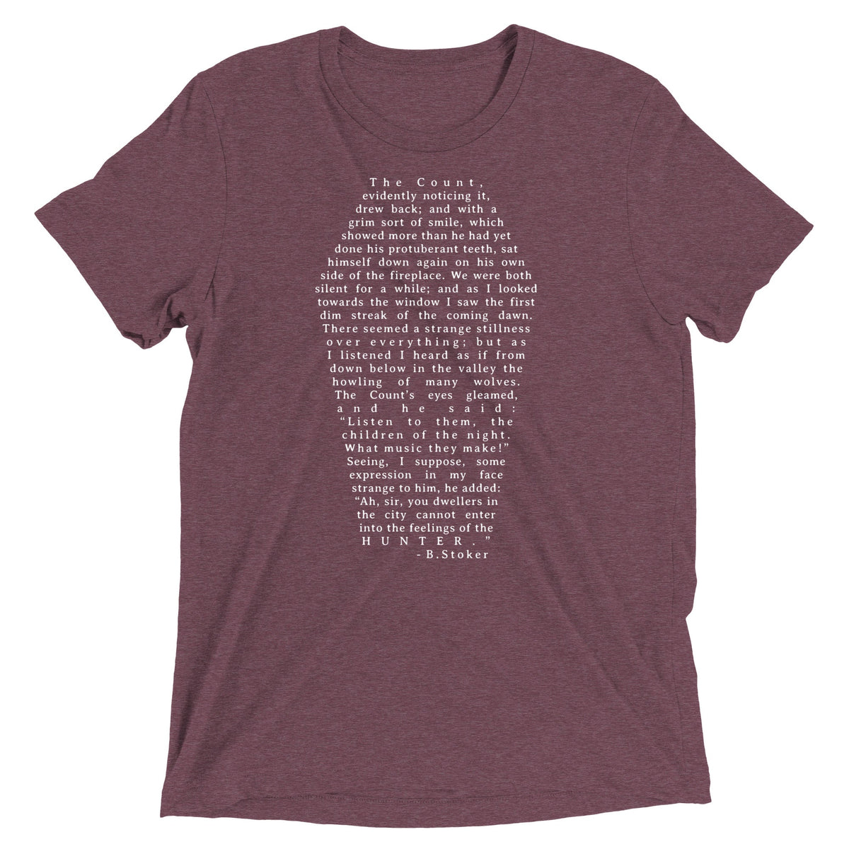 Dracula Men's Tri-Blend Tee product image 1