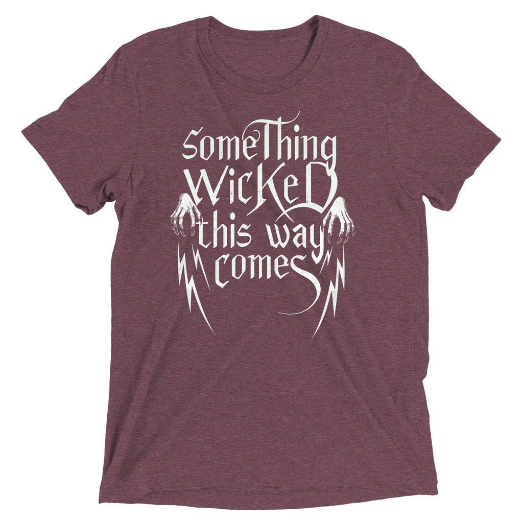 Something Wicked This Way Comes Men's Tri-Blend Tee product image 5