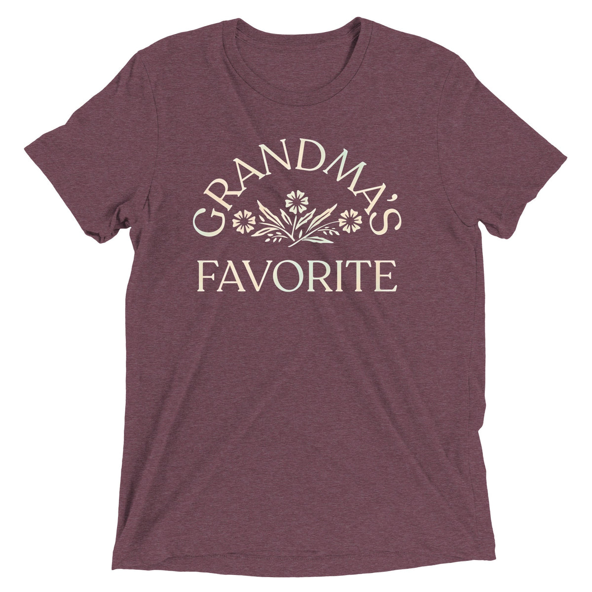 Grandma's Favorite Men's Tri-Blend Tee product image 5