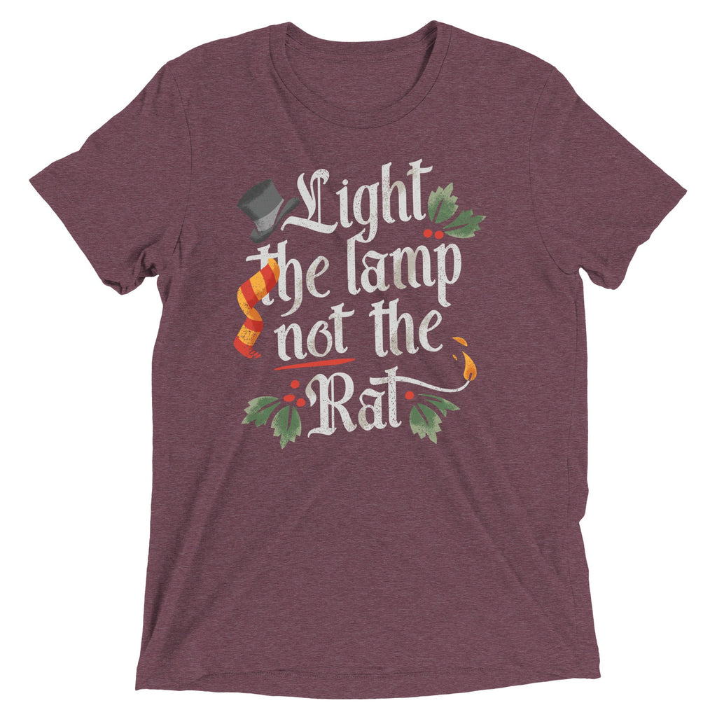 Light The Lamp Not Rat Men's Tri-Blend Tee product image 6