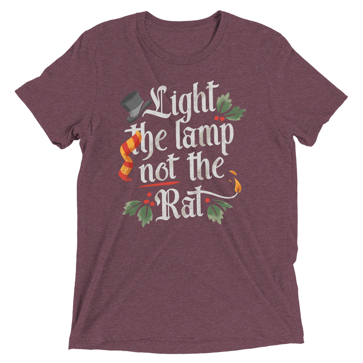 Light The Lamp Not Rat Men's Tri-Blend Tee product image 6
