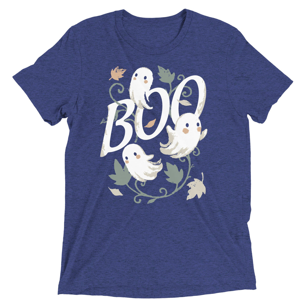 Boo Ghosts Men's Tri-Blend Tee product image 5