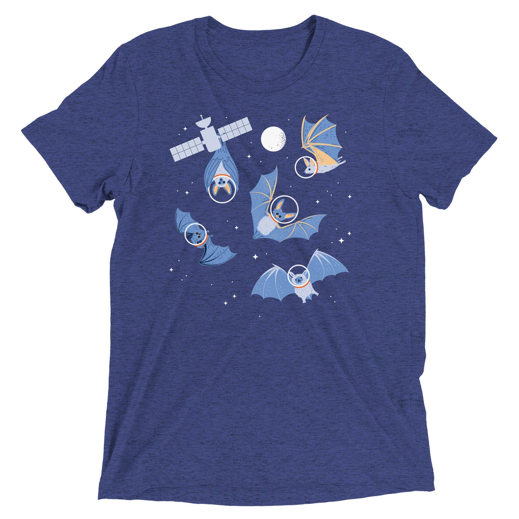 Bats In Space Men's Tri-Blend Tee product image 4