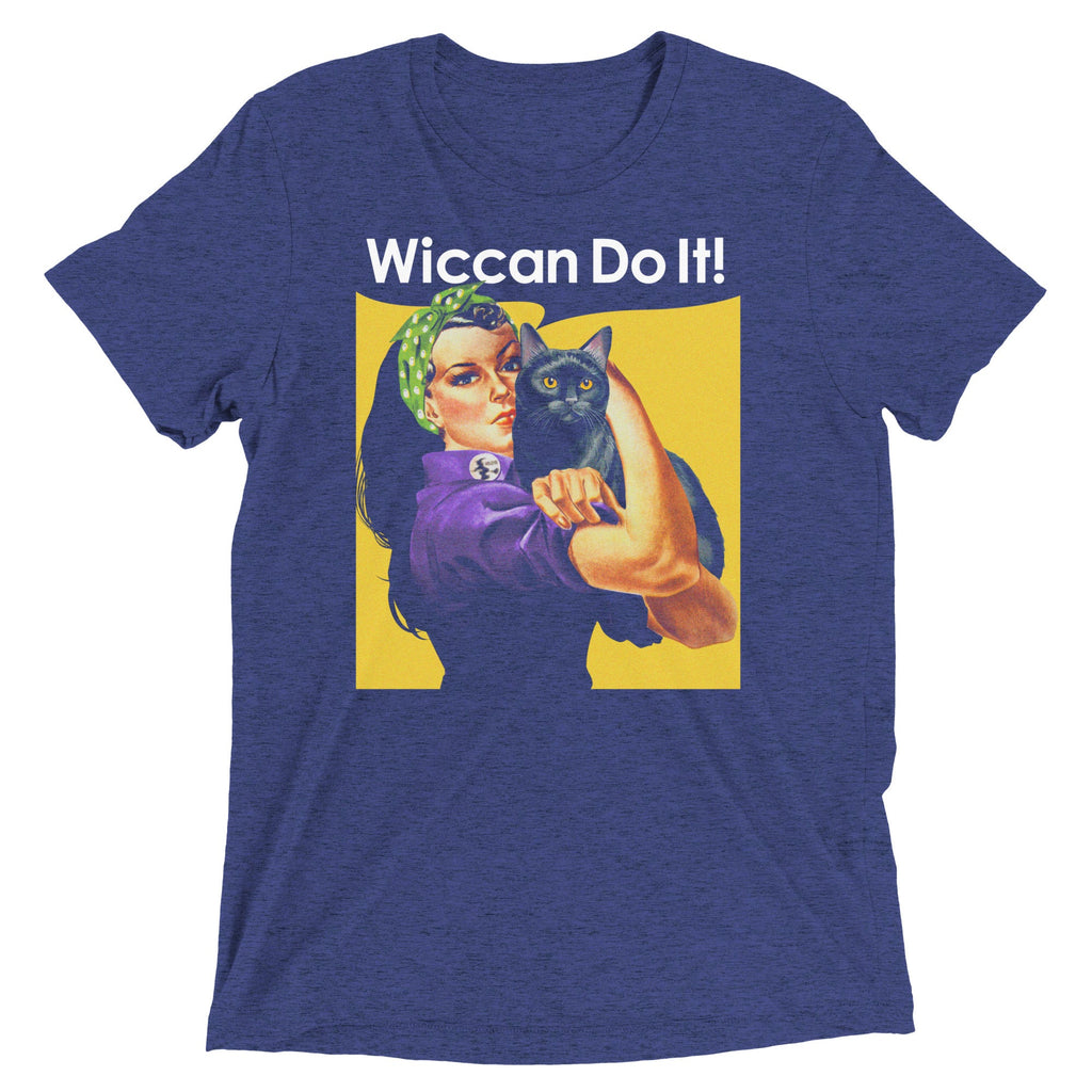 Wiccan Do It Men's Tri-Blend Tee product image 4