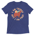 I Am Cringe But I Am Free Men's Tri-Blend Tee product image 1
