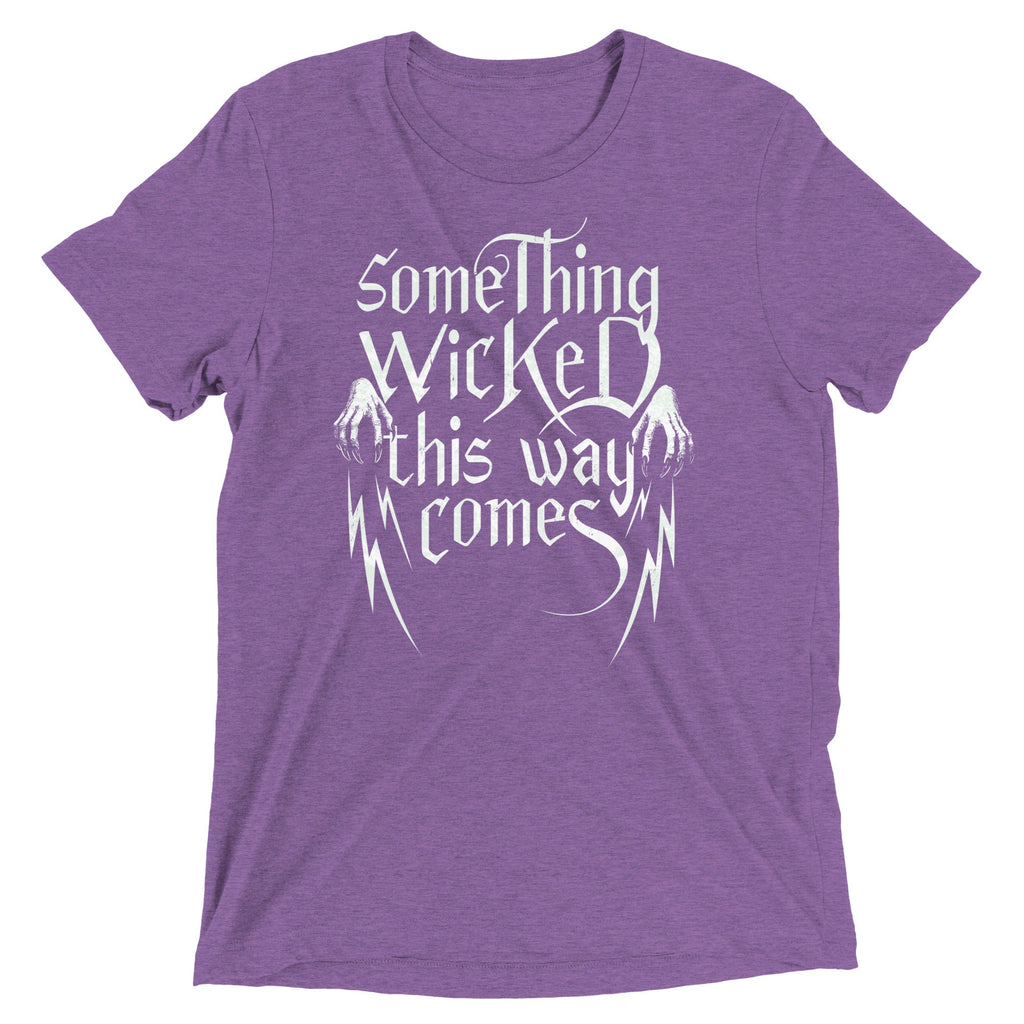 Something Wicked This Way Comes Men's Tri-Blend Tee product image 6