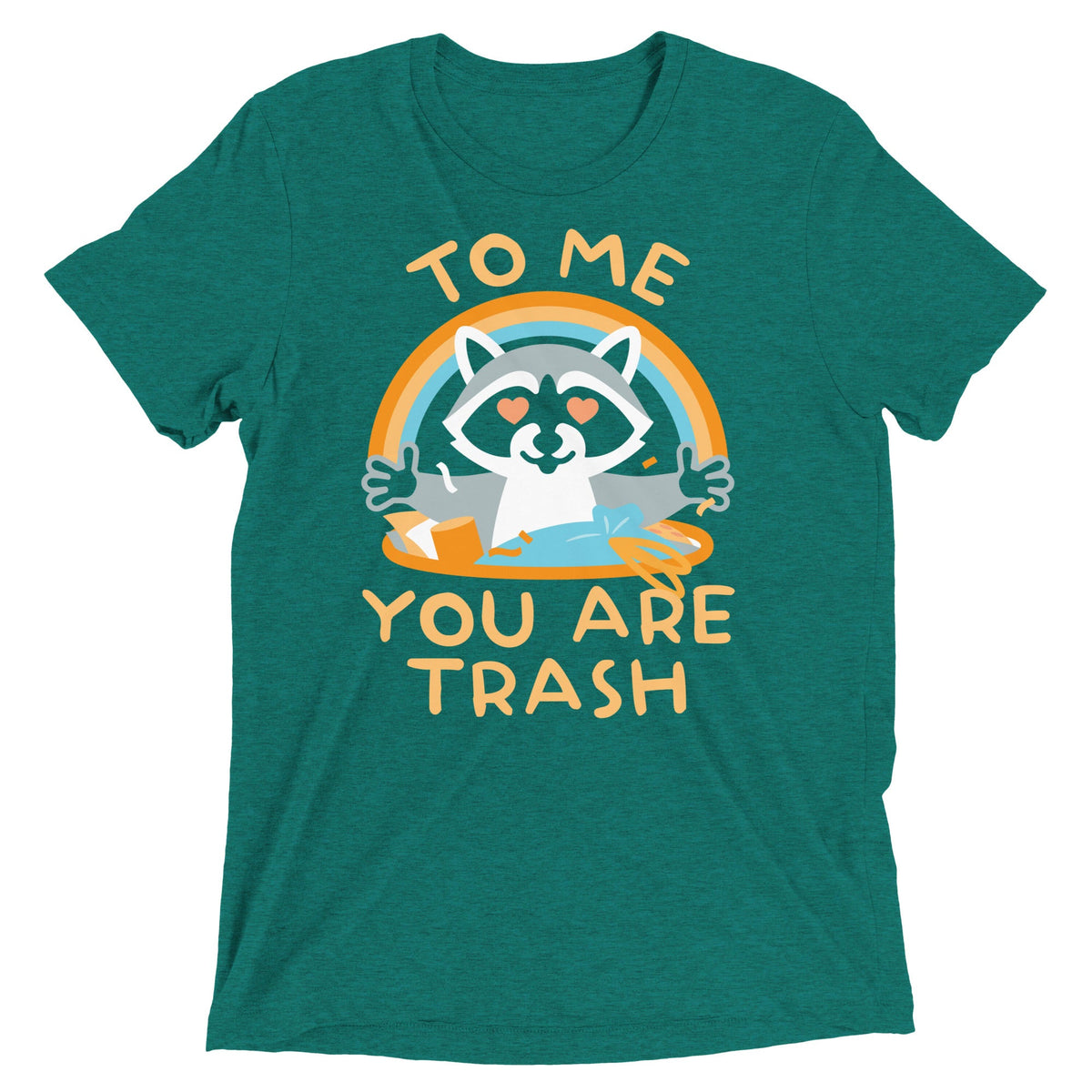 To Me You Are Trash Men's Tri-Blend Tee product image 5