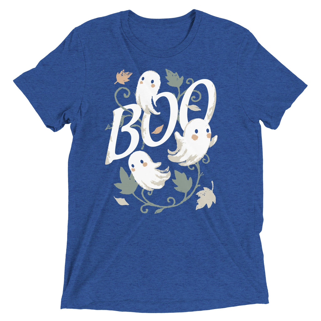 Boo Ghosts Men's Tri-Blend Tee product image 4