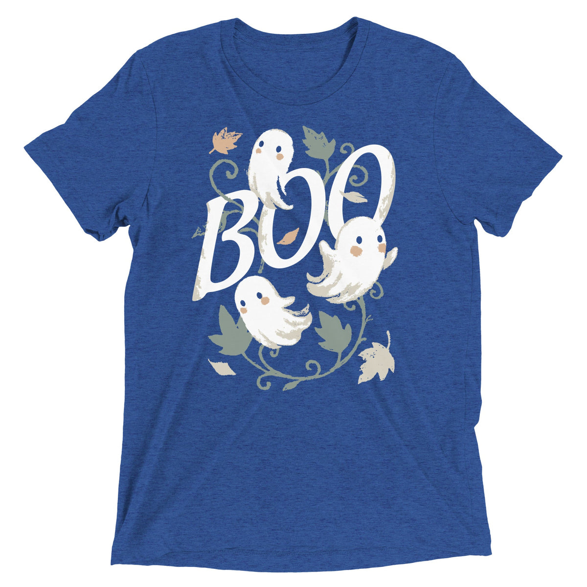 Boo Ghosts Men's Tri-Blend Tee product image 4