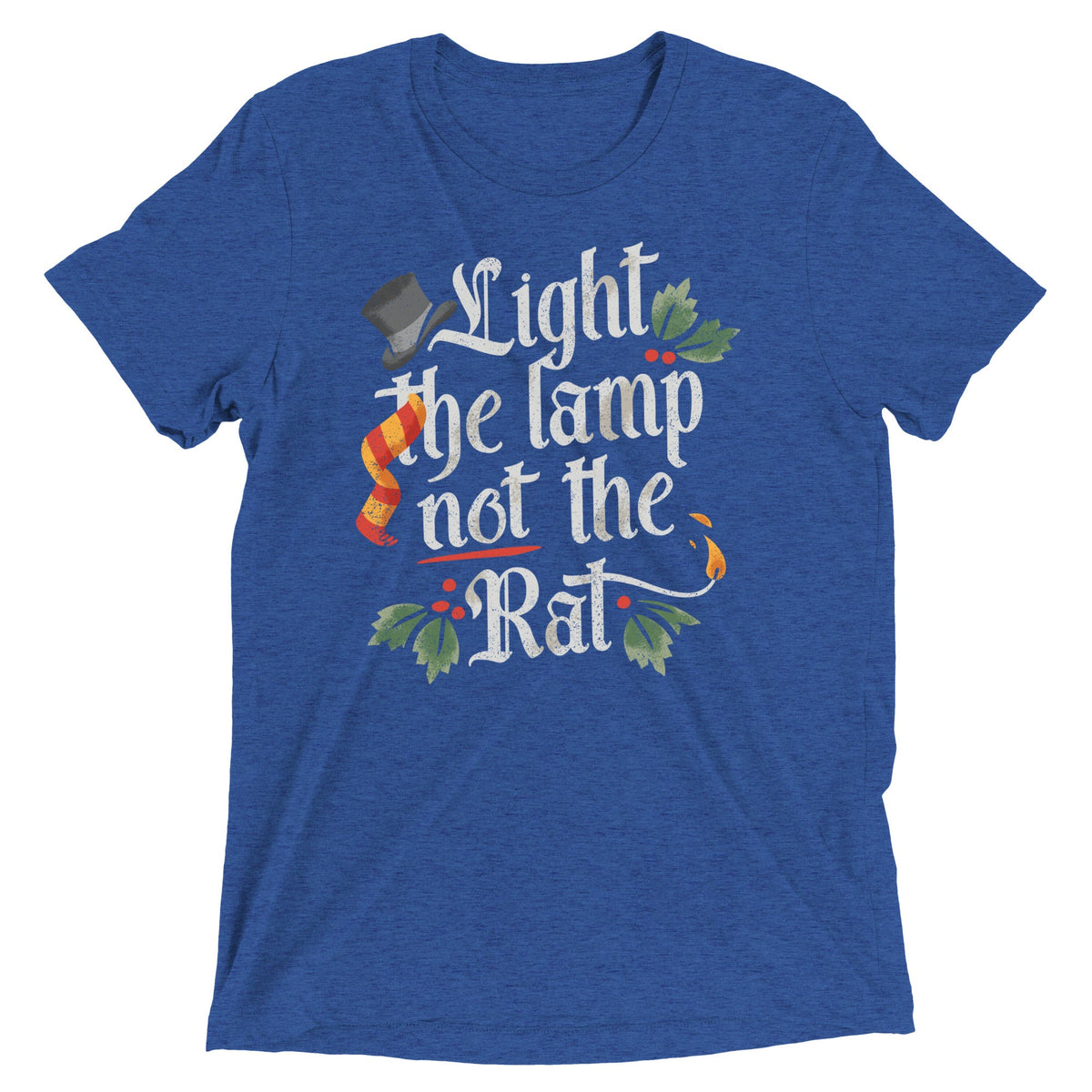 Light The Lamp Not Rat Men's Tri-Blend Tee product image 4