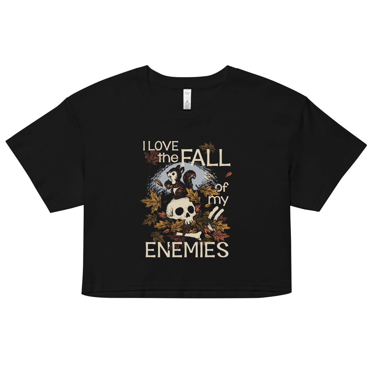 I Love The Fall Of My Enemies Women's Crop Tee product image 1