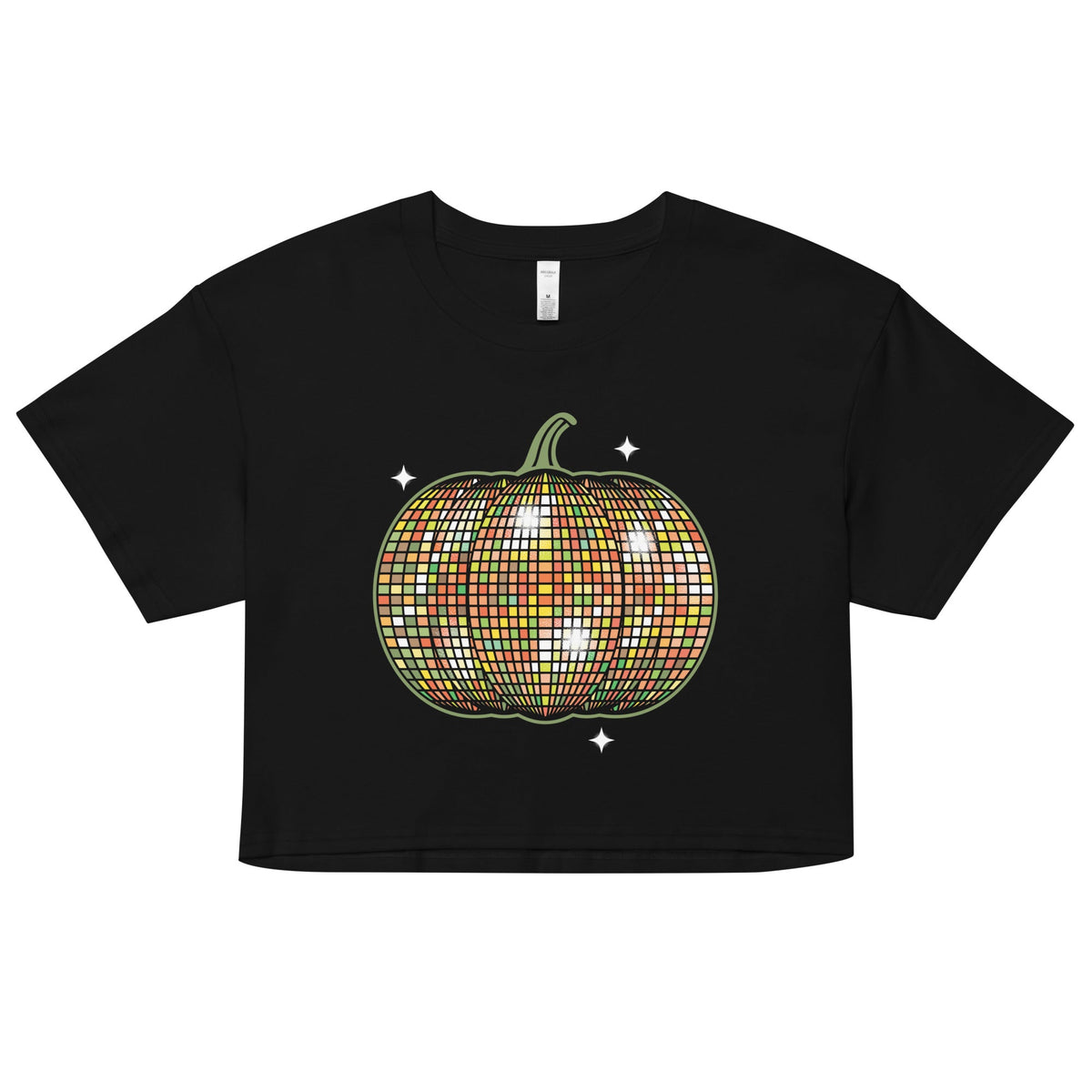 Disco Pumpkin Women's Crop Tee product image 1