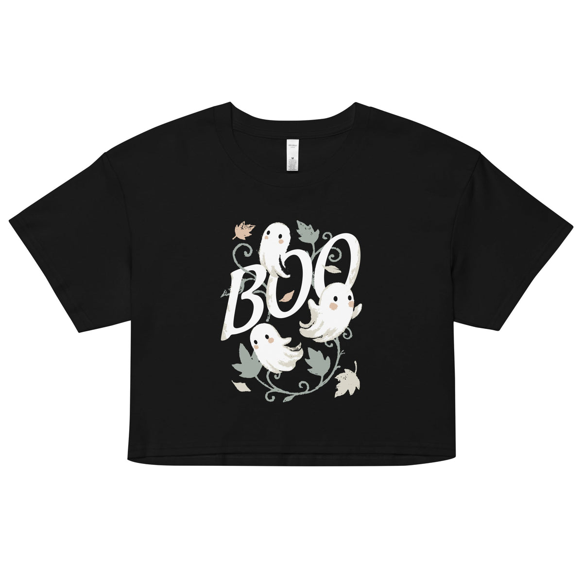 Boo Ghosts Women's Crop Tee product image 1