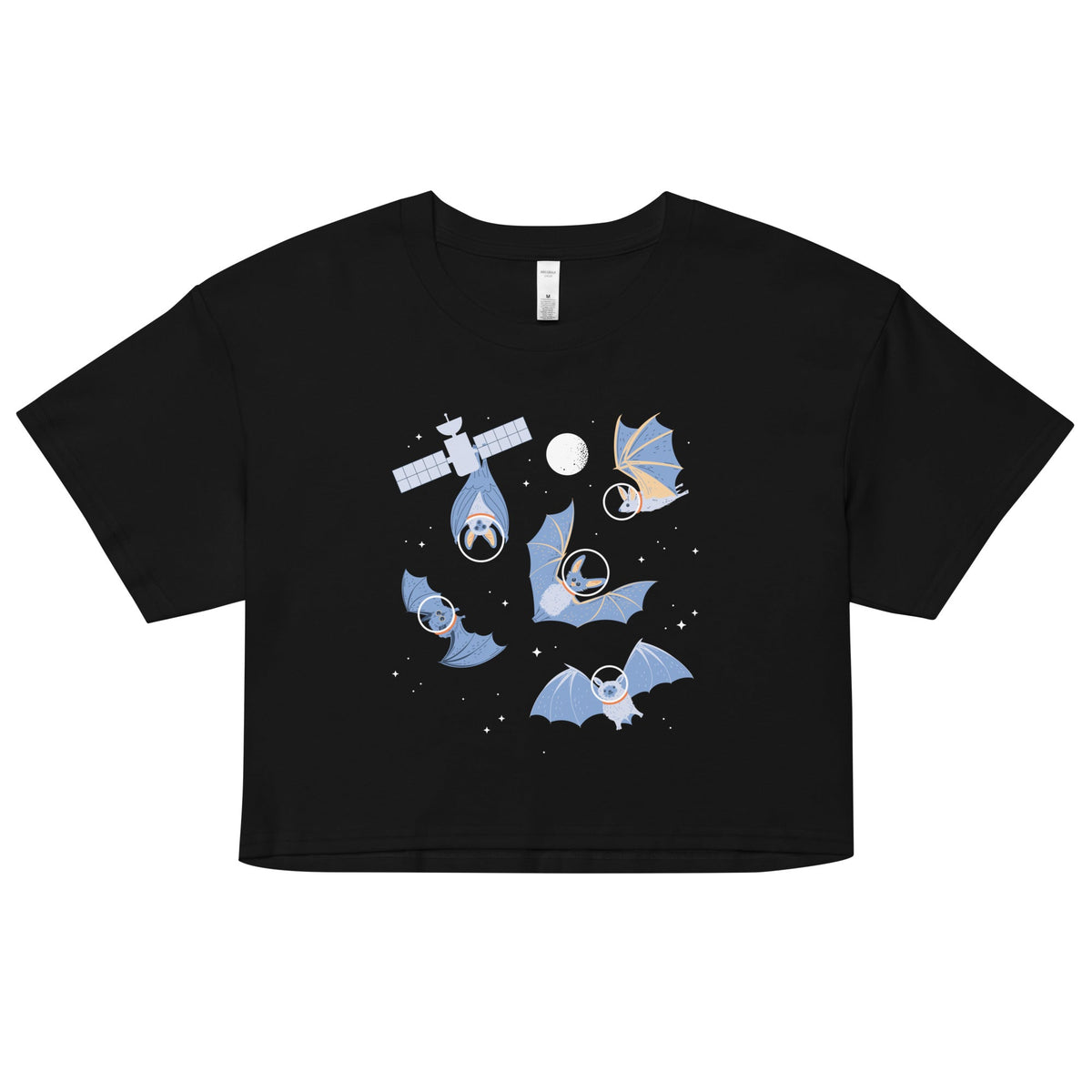 Bats In Space Women's Crop Tee product image 1