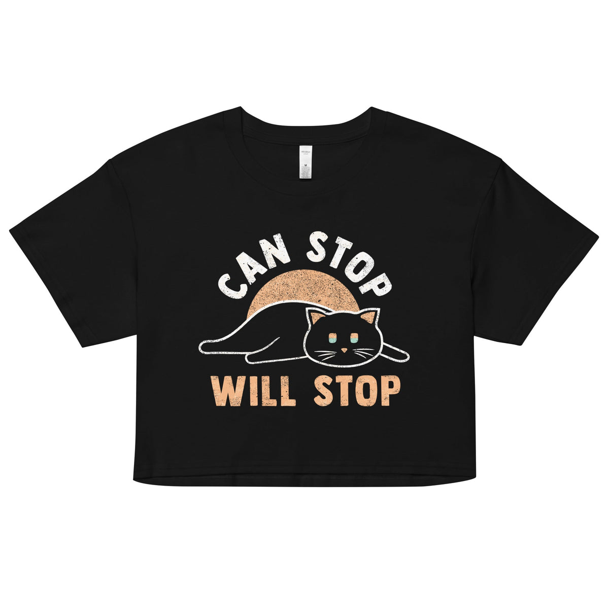 Can Stop Will Women's Crop Tee product image 1