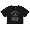 Dead Inside And Doing Fine Women's Crop Tee product image 1