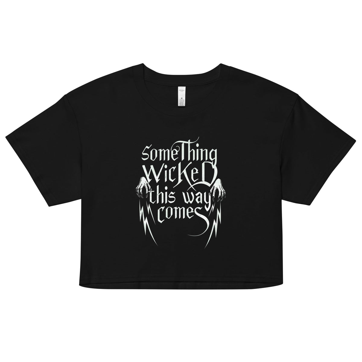 Something Wicked This Way Comes Women's Crop Tee product image 1