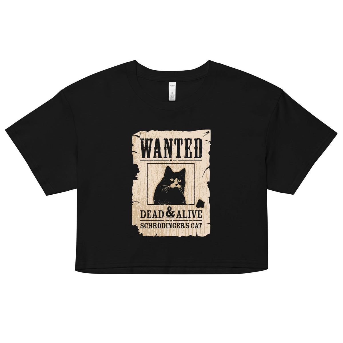 Wanted Dead And Alive Women's Crop Tee product image 1
