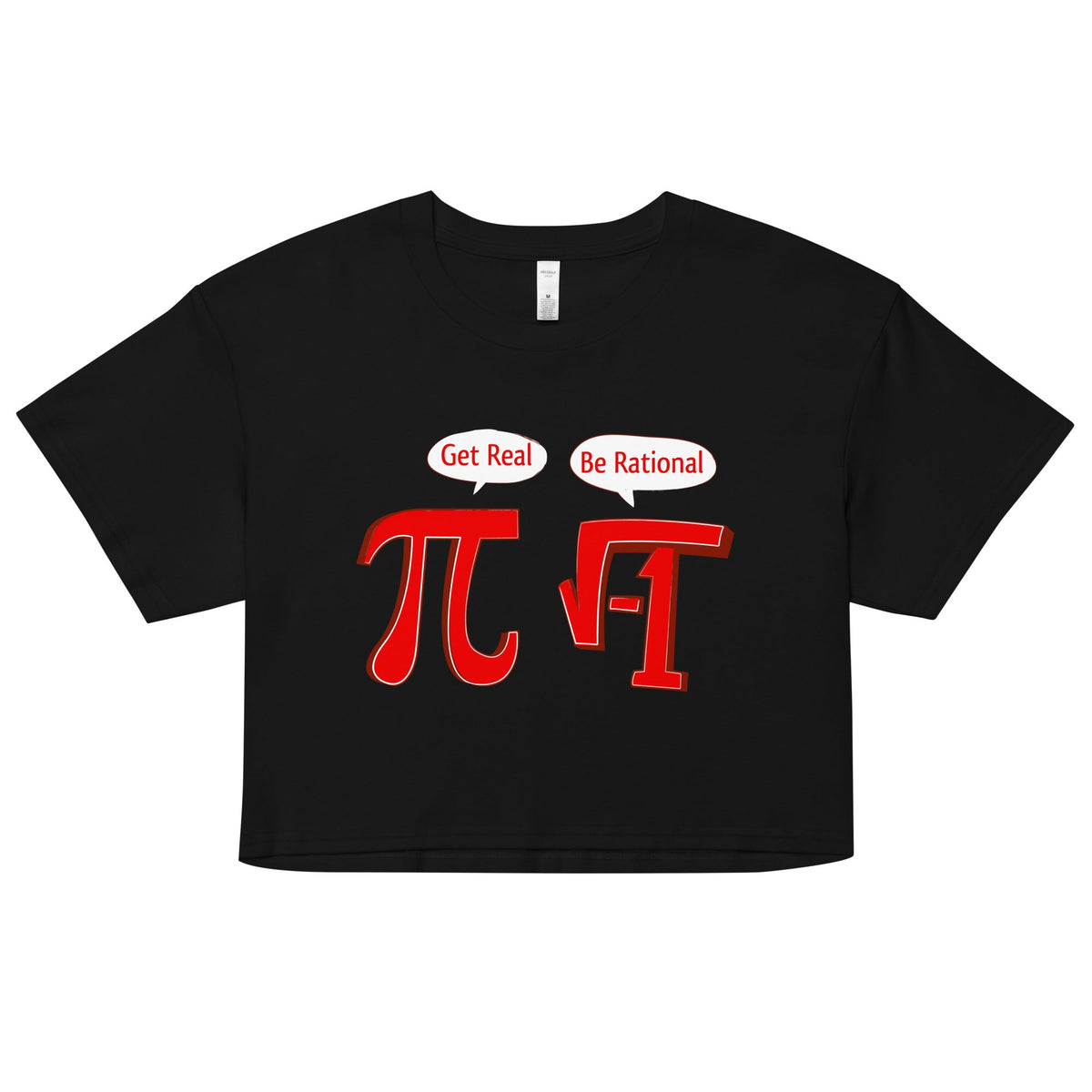 Pi Be Rational Women's Crop Tee product image 1