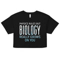 Biology Really Grows On You Women's Crop Tee product image 1