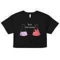 You're Overreacting Women's Crop Tee product image 1