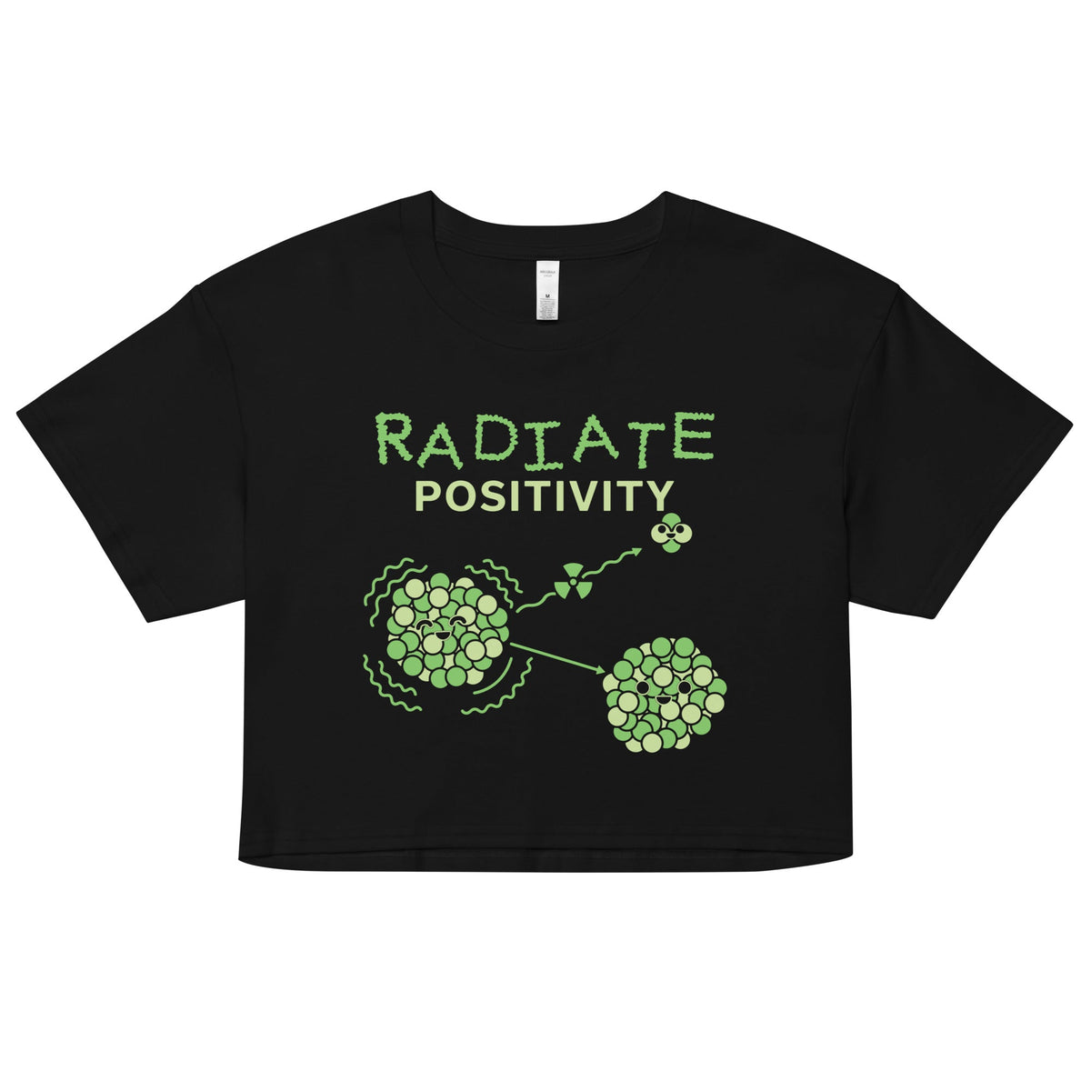 Radiate Positivity Women's Crop Tee product image 1
