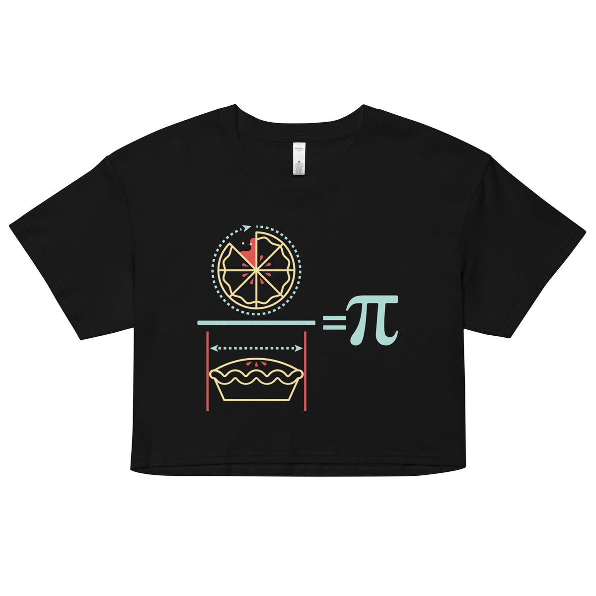 Pi Equation Women's Crop Tee product image 1