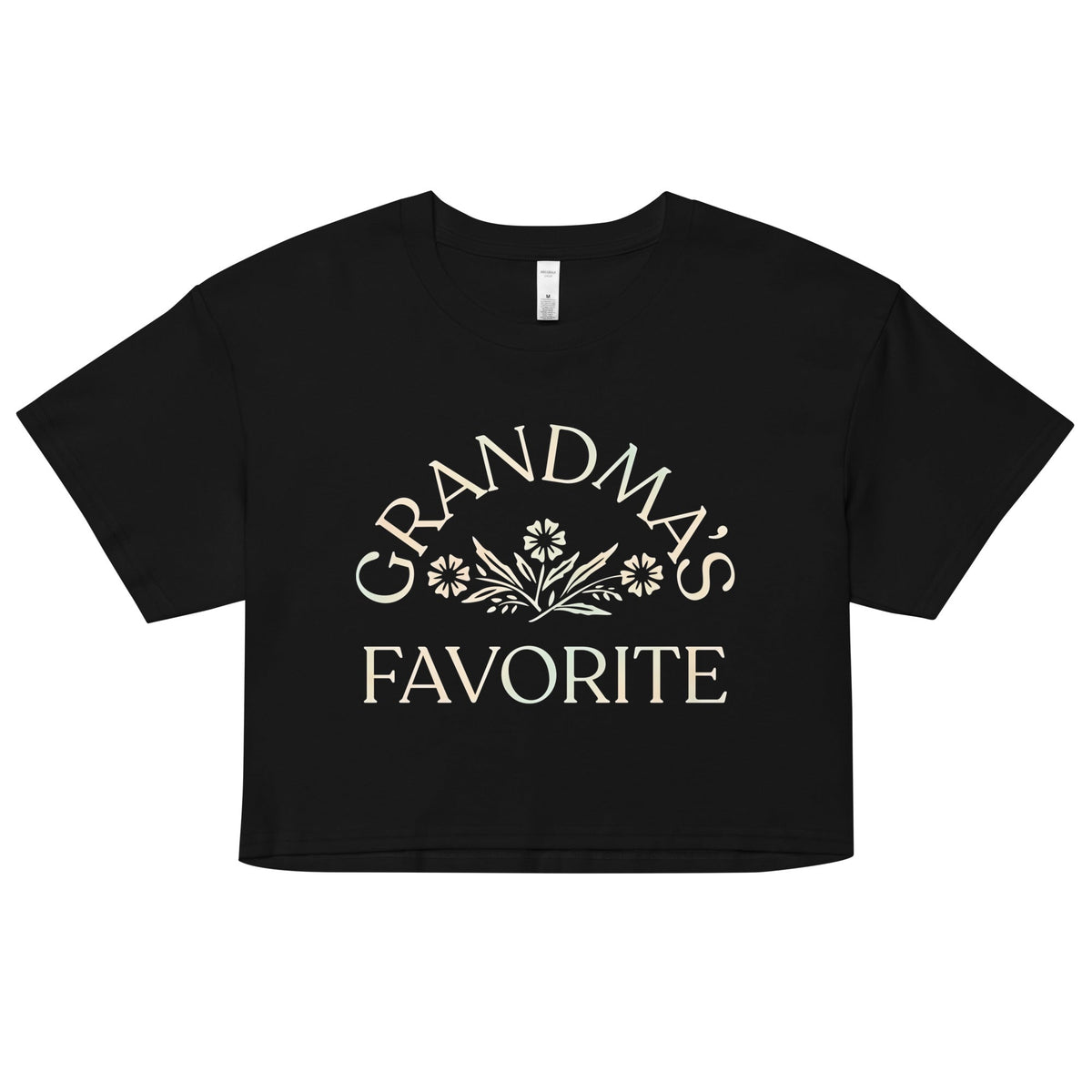 Grandma's Favorite Women's Crop Tee product image 1