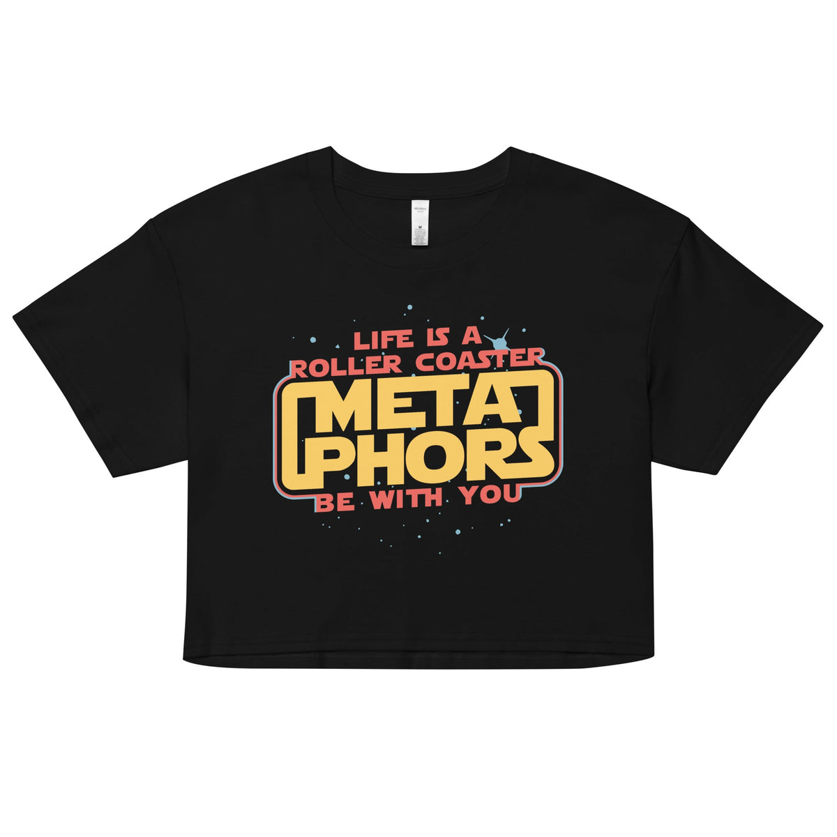 Meta Phors Be With You Women's Crop Tee product image 1