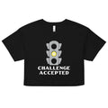 Challenge Accepted Stoplight Women's Crop Tee product image 1