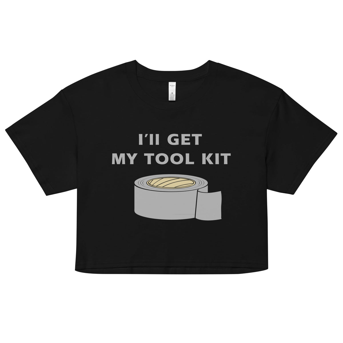 I'll Get My Tool Kit Women's Crop Tee product image 1