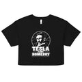 Tesla Is My Homeboy Women's Crop Tee product image 1