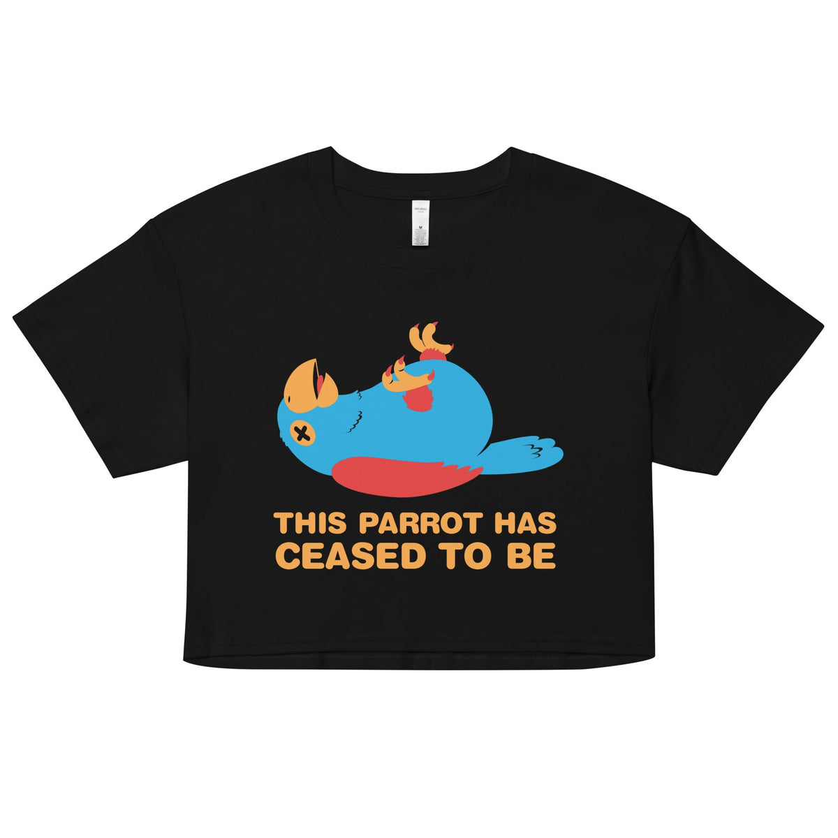 This Parrot Has Ceased To Be Women's Crop Tee product image 1