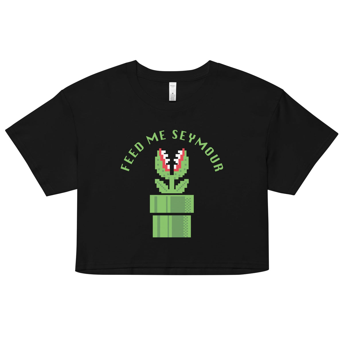Feed Me Seymour Women's Crop Tee product image 1