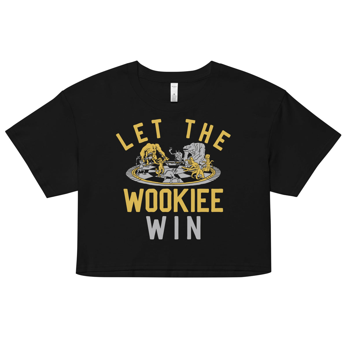 Let The Wookiee Win Women's Crop Tee product image 1