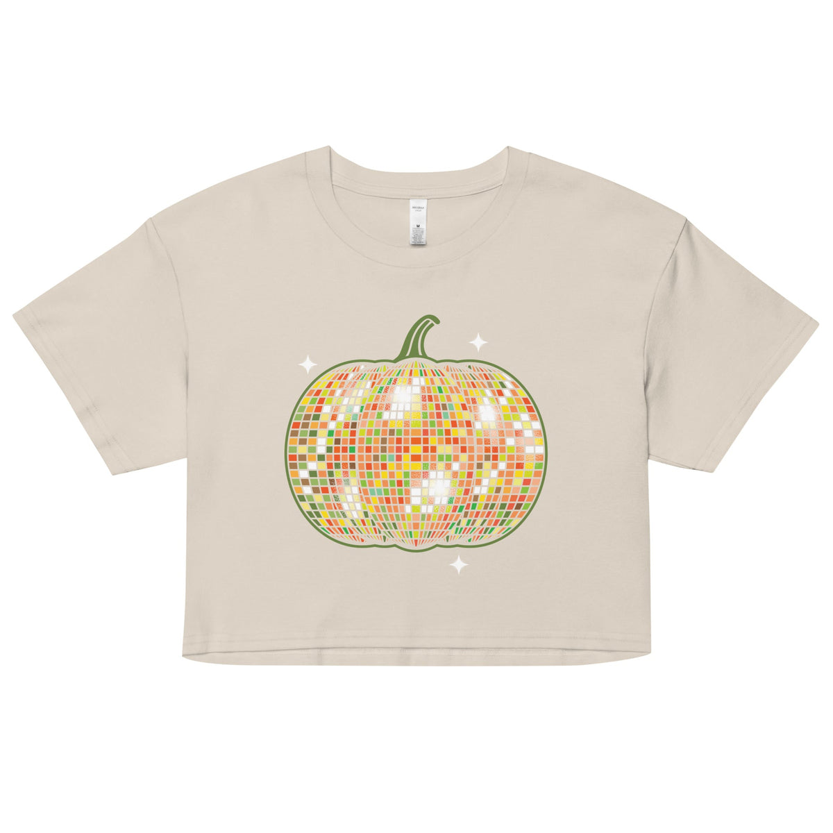 Disco Pumpkin Women's Crop Tee product image 4