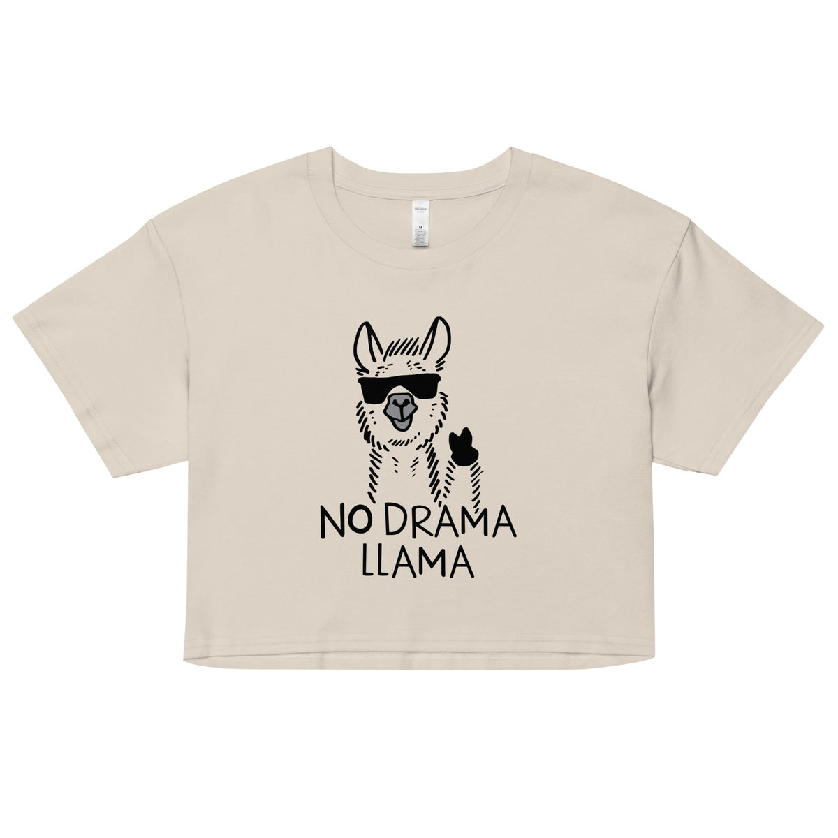 No Drama Llama Women's Crop Tee product image 4